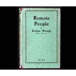 EVELYN WAUGH: REMOTE PEOPLE, L, Duckworth, 1931 1st edn, 7 plts, 2 maps acf, orig cl, d/w