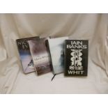 IAN BANKS: WHIT, 1995 1st edn, signed, orig cl d/w + NICHOLAS EVANS: 2 ttls: THE HORSE WHISPERER,