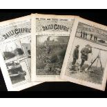 THE DAILY GRAPHIC, June 2nd 1914 number 7639 and June 3rd 1914 number 7640, both covering the