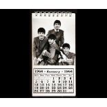 The Beatles 1964 "Star Pics" calendar, 12 photographic leaves depicting band members, approx size 5"