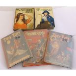 TINY TOTS ANNUAL, [1935 - 37], 3 vols, 4to, orig pict bds, 1935-36 Annuals, glassine d/ws + MRS