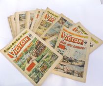 A BOX: THE VICTOR COMIC, 80+ iss including March-Dec 1970 compl run including Summer Special + Jan/