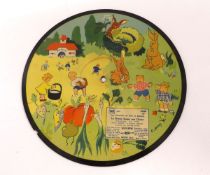 LES CHANSONS DE BOB ET BOBETTE, nd, French double-sided 78rpm picture disc