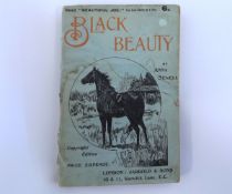 ANNA SEWELL: BLACK BEAUTY, L, Jarrold 1903, orig pict wraps soiled