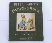 BEATRIX POTTER: PETER RABBIT'S PAINTING BOOK, [1911], 1st edn, 12 col'd ills, other ills not col'd