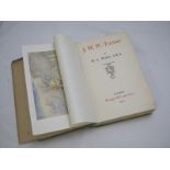 W L WYLLIE: J M W TURNER, L, George Bell & Sons 1905, 1st edn, signed and inscrbd to hf ttle, orig