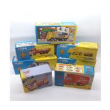 A collection of seven boxed Corgi Classics to include: Beresford Transport Foden S21 Drop Side Lorry