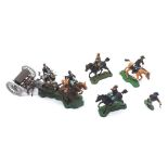 A small quantity of Britains Plastic Cavalry Soldiers   30-40