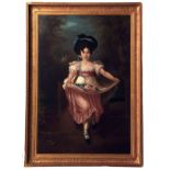 AFTER SIR THOMAS LAWRENCE (19TH CENTURY) Louisa Georgina Augusta Anne Murray oil on canvas 50 x 33