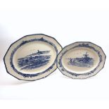 Two Royal Doulton Norfolk pattern Meat Plates, largest 15 ½” wide (2)