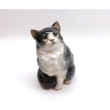 Royal Doulton model of a seated Cat, HN999, 5” high