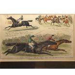 Three 19th Century hand col'd engrd Horse Racing prints, various sizes, all f/g (3)