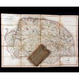 THOMAS MILNE: A TOPOGRAPHICAL MAP OF THE COUNTRY OF NORFOLK REDUCED TO A SCALE OF TWO STATUTE