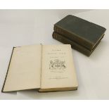WILLIAM YARRELL: A HISTORY OF BRITISH BIRDS, L, John van Voorst, 1843, 1st edn, 3 vols, old cl gt (