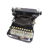 An early 20th Century Corona Portable Typewriter