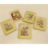 CICELY MARY BARKER: FLOWER FAIRIES OF THE SPRING - TREES - GARDEN - WAYSIDE, Blackie, nd, 4 vols,