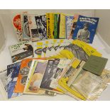 One Box: collection approx 140 Norwich City Football Club Programmes circa 1936-1980s home and