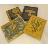 WALTER CRANE (ILL): A MASQUE OF DAYS, 1901, 1st edn, 4to, orig cl bkd pict bds soiled + HORACE