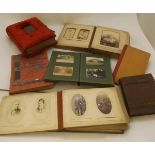 One Box: assorted Ephemera mainly 19th Century Cartes de Visites and Cabinet Cards, Photograph