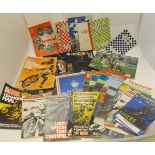 One Box: assorted Speedway and Football Programmes circa 1950s and later