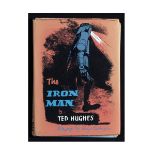 TED HUGHES: THE IRON MAN A STORY IN FIVE NIGHTS, ill George Adamson, L, Faber & Faber, 1968, 1st