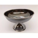 Small George V Silver pedestal Bowl of circular form, hallmarked for Birmingham 1923, weight 65gm