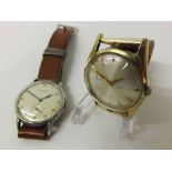 Mixed lot comprising two various base metal cased Wrist Watches including Kendal & Dent and