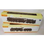 Two boxed Hornby 00 gauge locomotives comprising BR 4-6-2 Britannia Class 7MT “William Wordsworth”