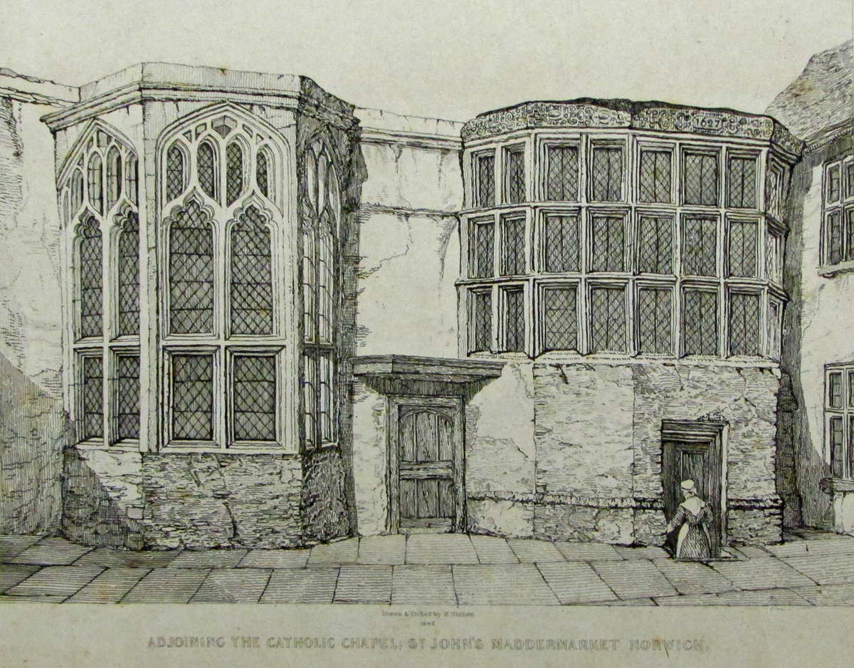 FOLDER OF ASSORTED NORWICH SCHOOL ETCHINGS AND ENGRAVINGS 
including some AFTER DAVID HODGSON - Image 3 of 5