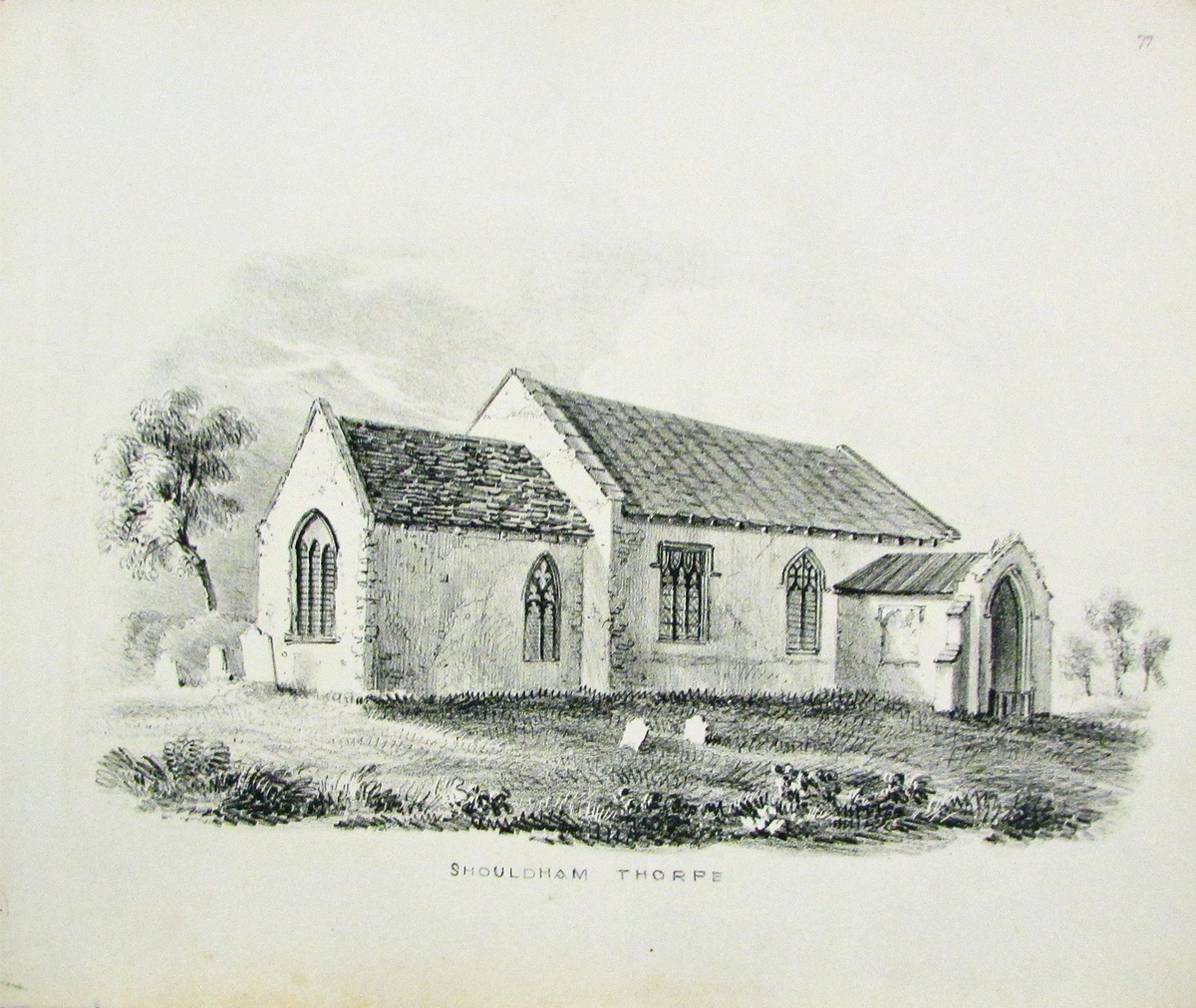 AFTER JOHN BERNEY LADBROOKE (1803-1879, BRITISH) 
“Churches of Norfolk”
box containing approx 400+ - Image 5 of 5