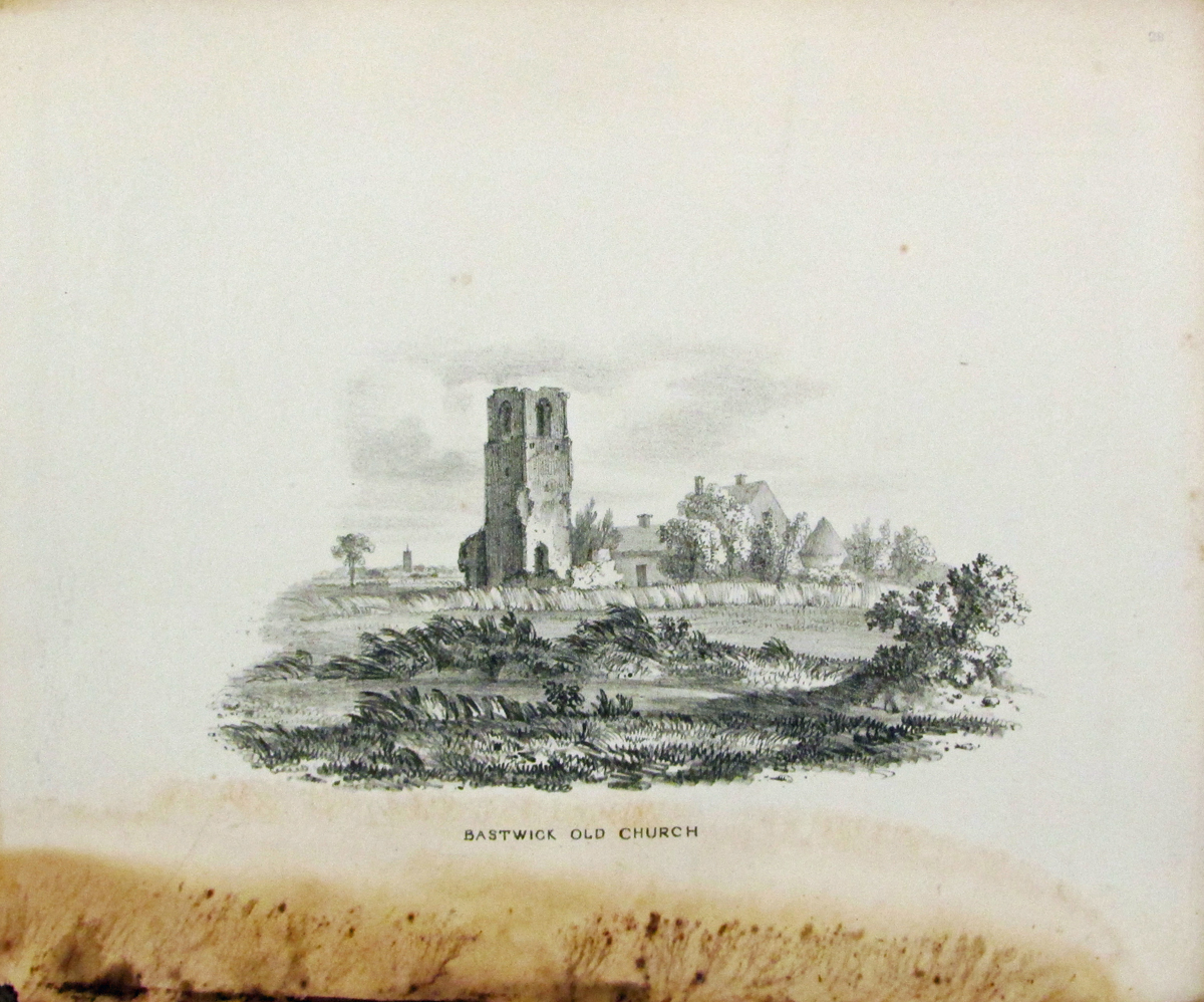 AFTER JOHN BERNEY LADBROOKE (1803-1879, BRITISH) 
“Churches of Norfolk”
box containing approx 400+