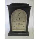 Ebonised bracket clock by John Moore & Sons Clerkenwell London 32x22 Condition: Scratches and marks