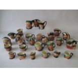 27 Royal Doulton small Toby jugs (27)  all appear good