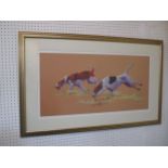 DEBBIE HARRIS limited edition colour print 'bright young things', signed in pencil on mount dated