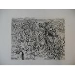 After Anthony Gross (1905-1984) "Thicket" etching, Ltd Ed No. 8/50, signed in pencil in margin,