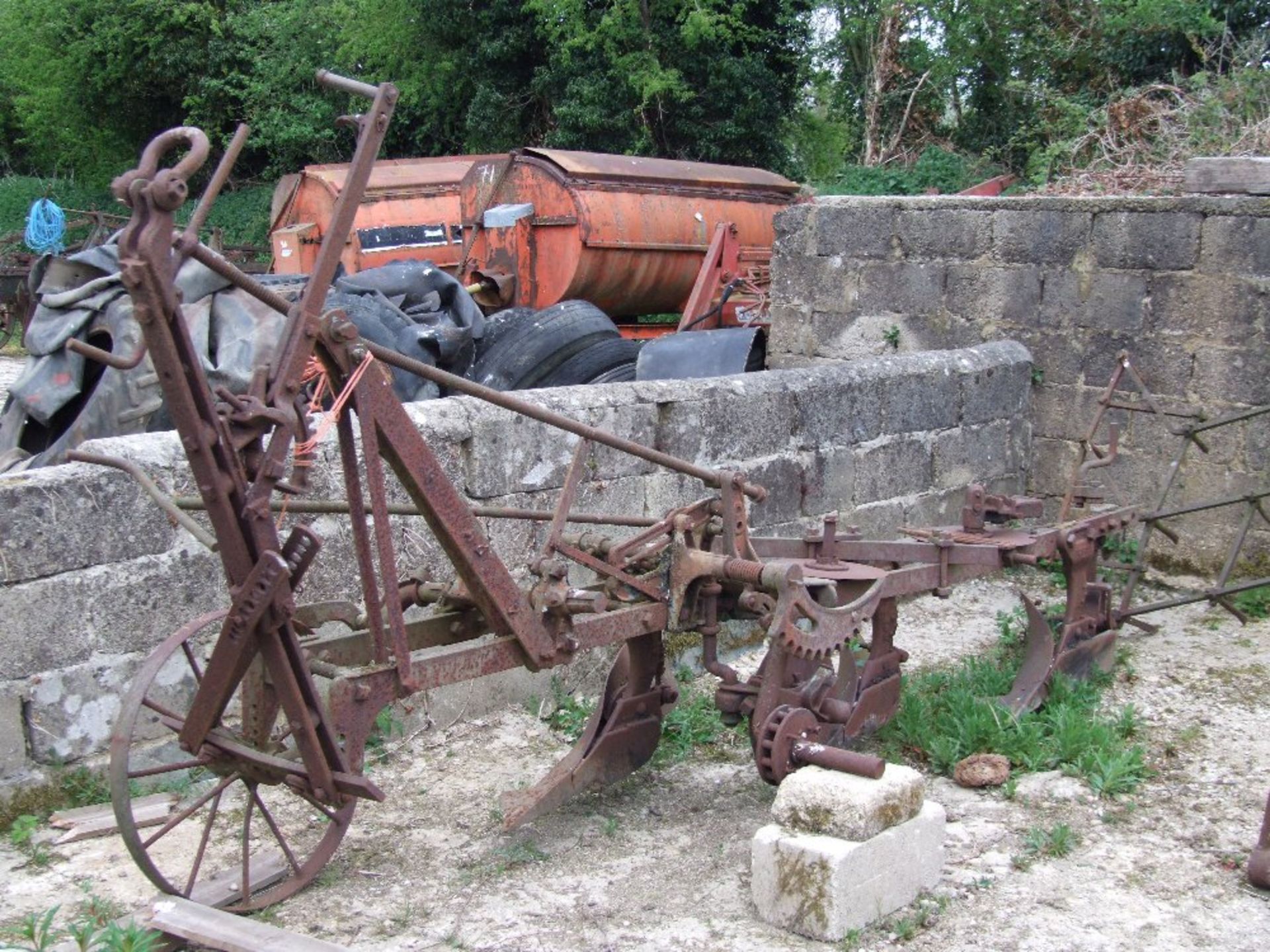 Ransome Trailed 3 Furrow Plough
