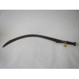 Early C20th Abyssinian sickle sword
