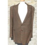 Gentleman's Tweed sports jacket by Norton and Sons of Savile Row London