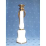 Opaline glass and gilt metal mounted table lamp base