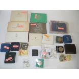 Quantity of mixed Commemorative and proof coins Editions