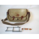 John L Chapman fishing bag,  Spinner for drying line