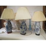 Qty of decorative lamps and lamp shades