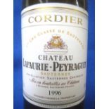 Chateau Lafaurie-Peyraguey, 1er Cru Classe de Sauterne, 1996 18x37.5cl bottles in original wooden