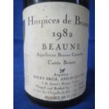 38 bottles of Hospices de Beaune, Cuvee Brunet, Acquereur Berry Bross & Rudd Ltd, 1982