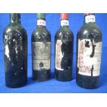 6 x 37.3cl bottles of Chateau Larrivou, Cotes Canon Fronsac (Berry Bros) 1961 (3 x m/s, 1 x l/s, 1 x