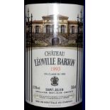 Chateau Leoville Barton 1993 Saint Julien, 8 bottles