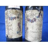 6 x 37.5cl bottles of Chateau Grand Puy-Lacoste, Pauillac 1961 bottled by Justerini & Brooks (2