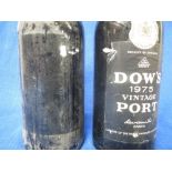 2 bottles Dow's Vintage Port 1975, 1 bottle Dow's Vintage Port 1980, 1 bottle Grahams Vintage Port