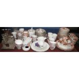 Quantity of general mixed china, including Wedgwood Susie Cooper, Crown Staffordshire, etc