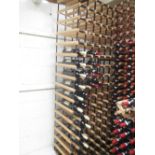 Large wine rack for 126 Magnums and Champagne bottles
